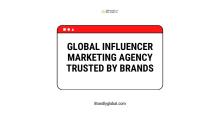 Global Influencer Marketing Agency Trusted by Brands